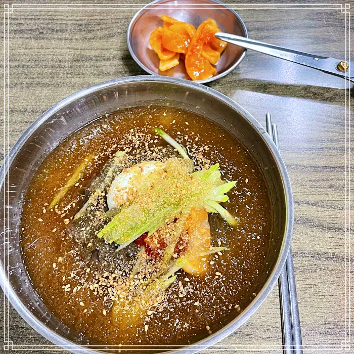 생활의 달인 한양시장, 왕십리, 한양대 과일처럼 새콤달콤 깔끔한 냉면 맛집