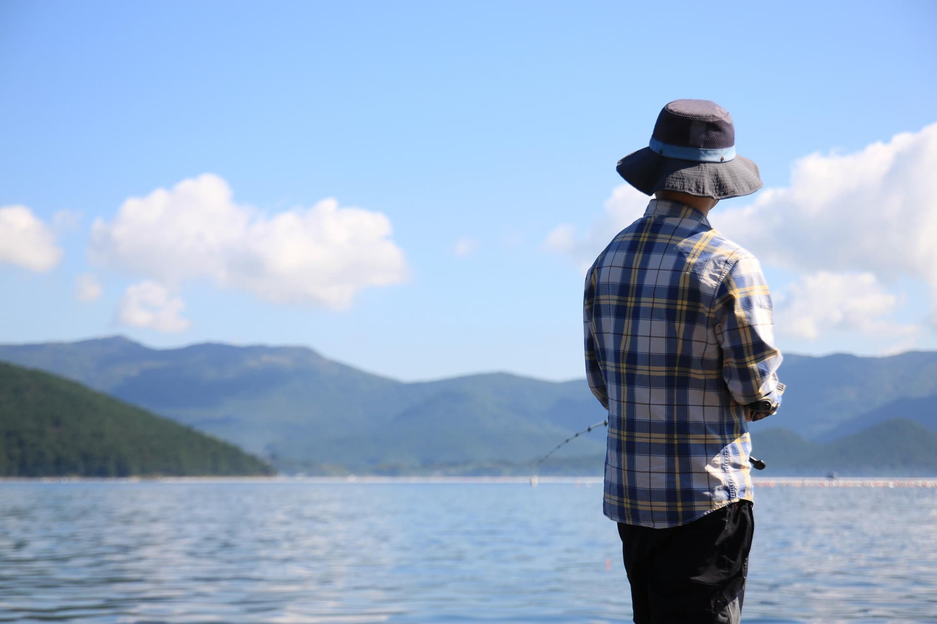 lonely person at home