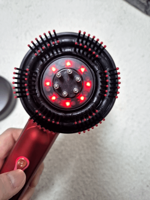 휴대용 무선 전기 두피 마사지기