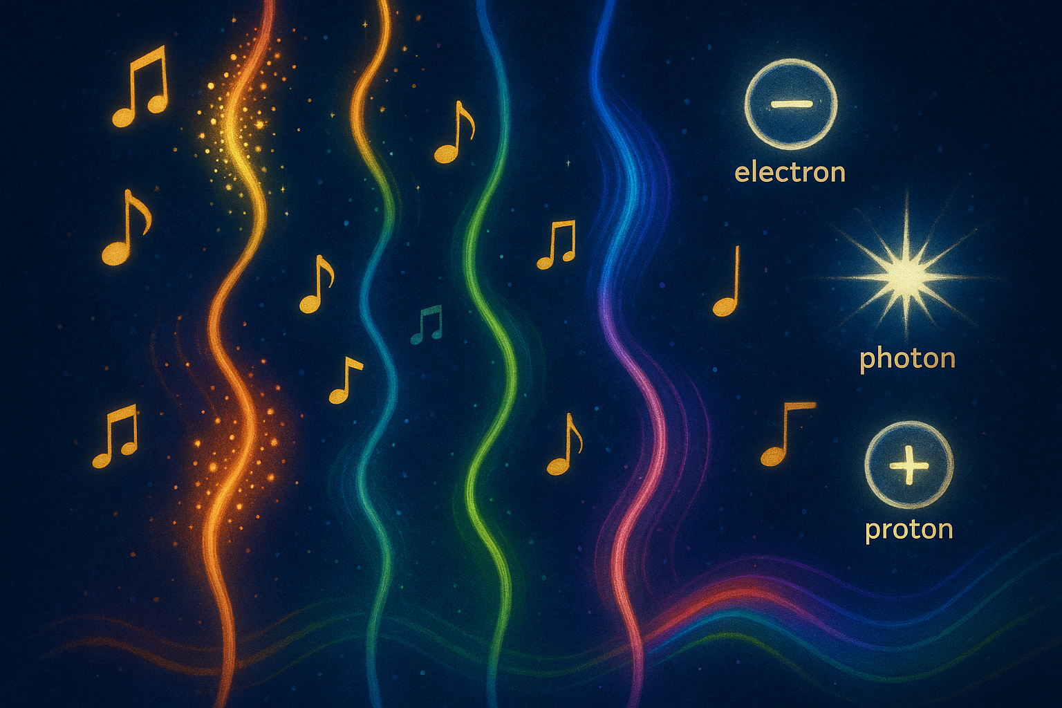 끈이 춤추면 우주가 만들어진다 참조 일러스트
