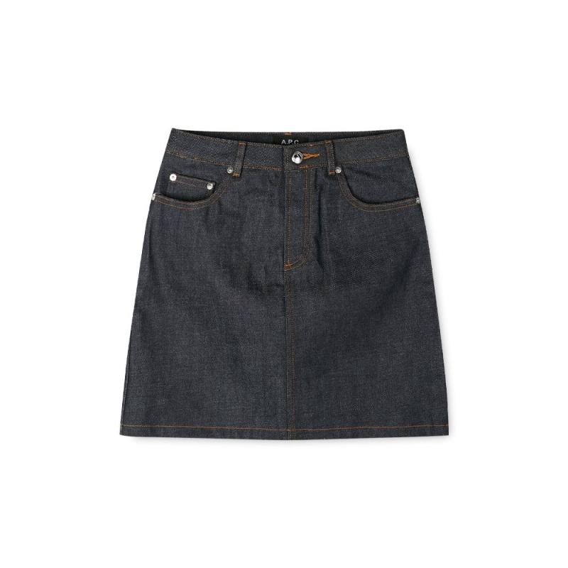 아페쎄 주페 스탠다드 CODBS 셀비지 데님 스커트 F06094