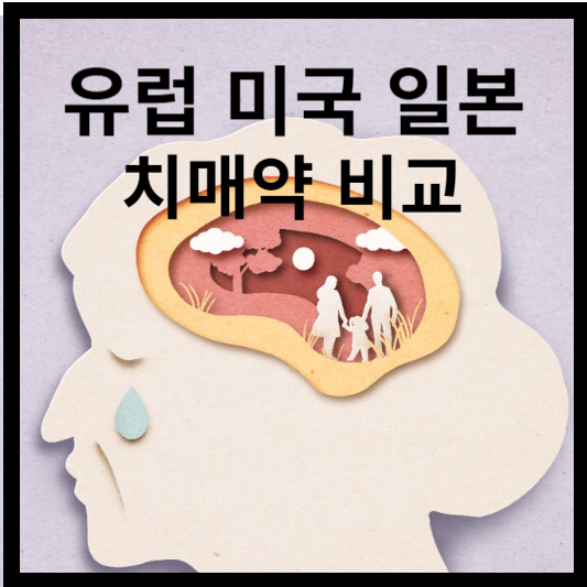 미국 유럽 일본 치매약 비교