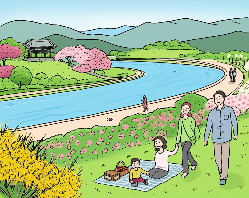 함안 3월 가볼만한 곳 무진정 말이산..