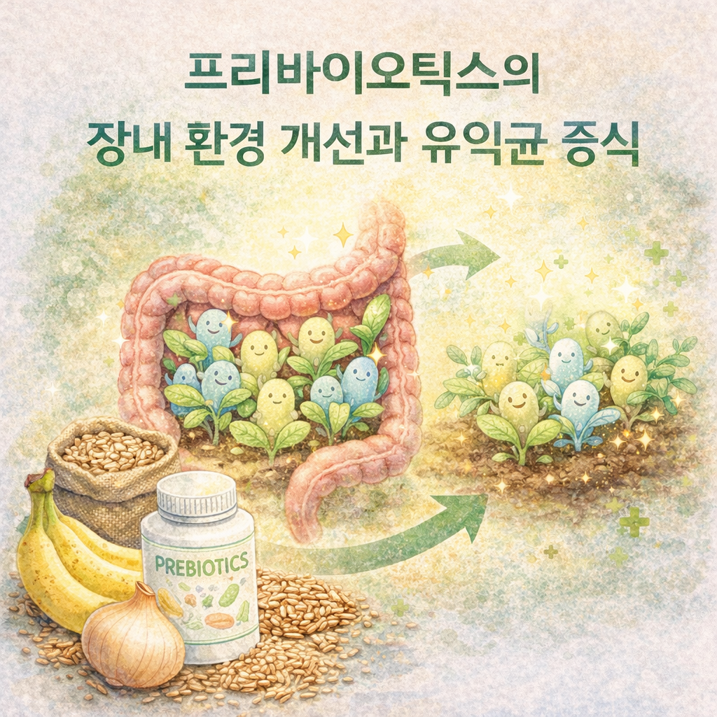 바나나, 귀리, 양파는 프리바이오틱스가 풍부하다.