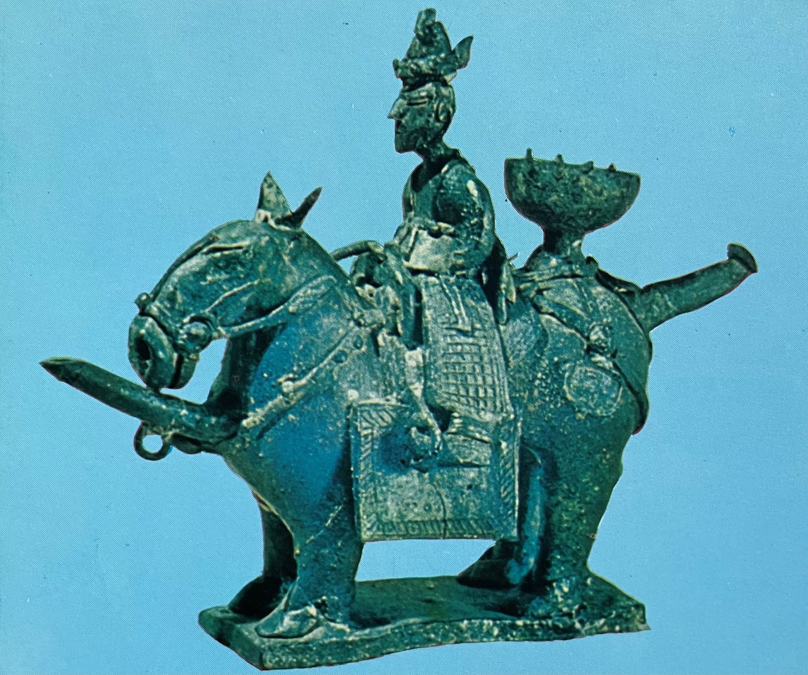 신라-도제기마인물상