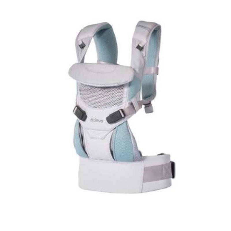 에끌레브 듀얼케어 아기띠 투블럭 민트그레이