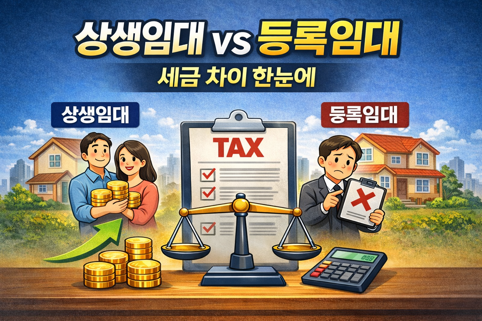 <img src="이미지주소"
alt="상생임대 vs 등록임대 세금 차이 비교, 양도소득세 절세 방법 정리">