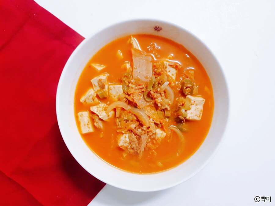 참치김치찌개 맛있게 끓이는 법 참치 김치찌개 레시피
