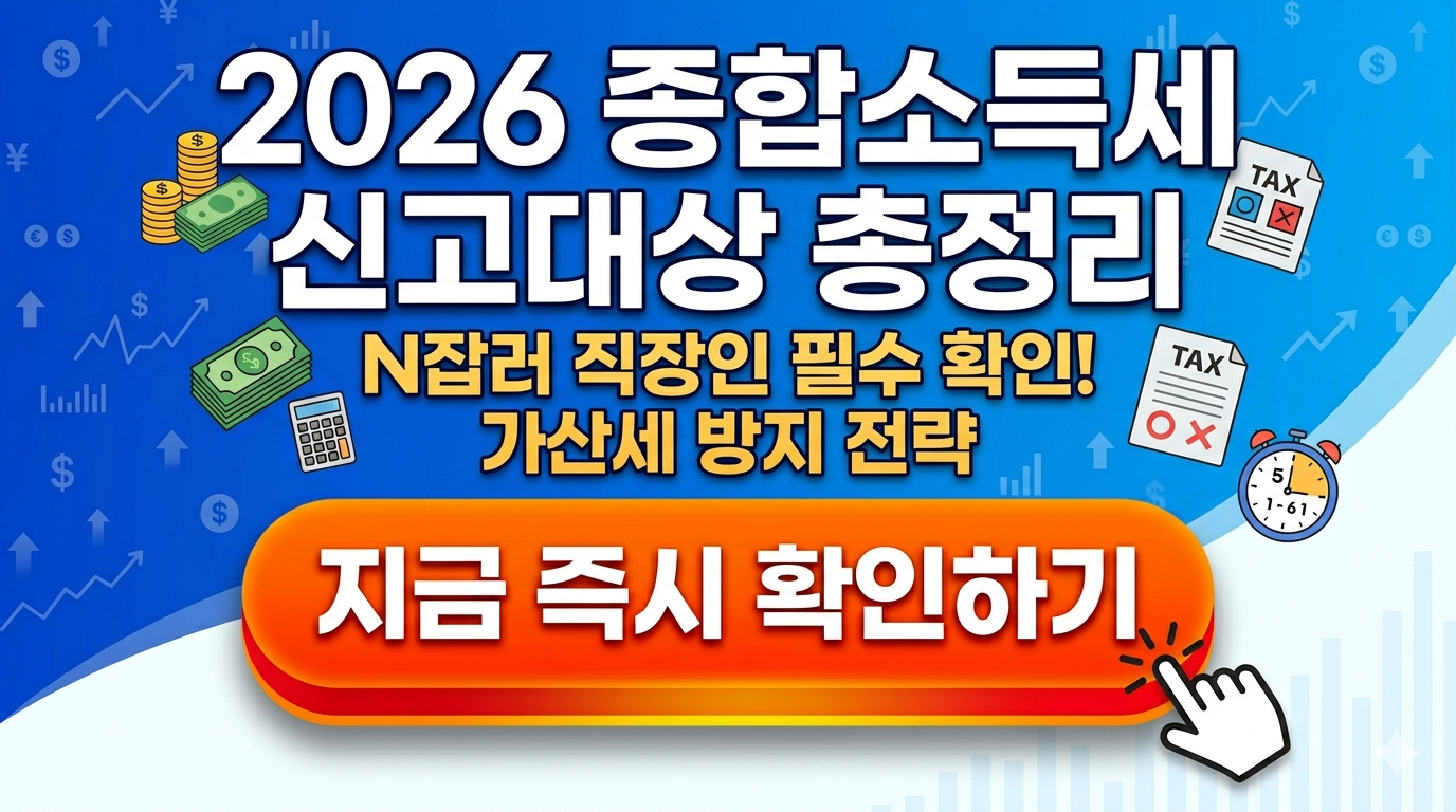 종합소득세 신고대상