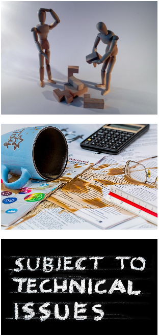 “예상치 못한 순간에 찾아온 오류와 실수.
카페에서 마주한 404 오류 부서지고, 엎질러지고, 멈춰버린 흐름 속에서도
우리는 다시 정비하고, 기술적 문제를 극복해 나간다.”