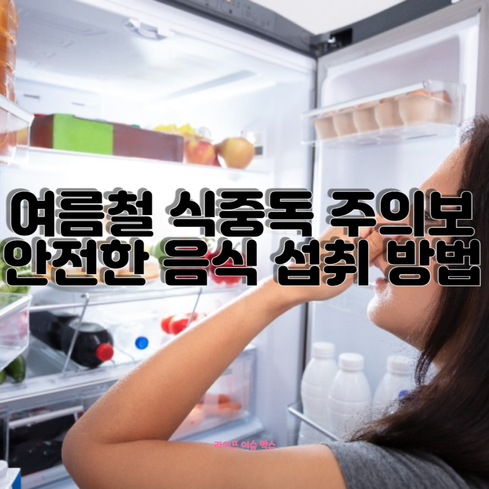 여름철 식중독 예방을 위한 필수 가이드