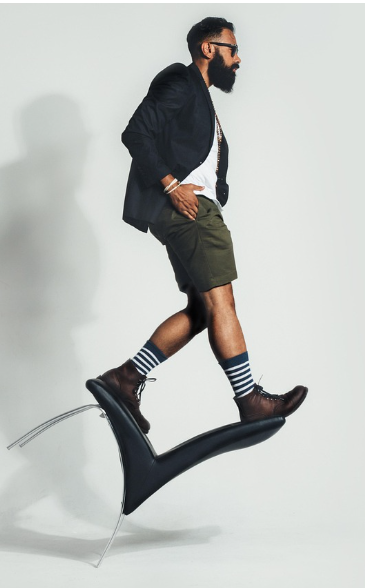 남자 덴디룩 패션 예시 사진