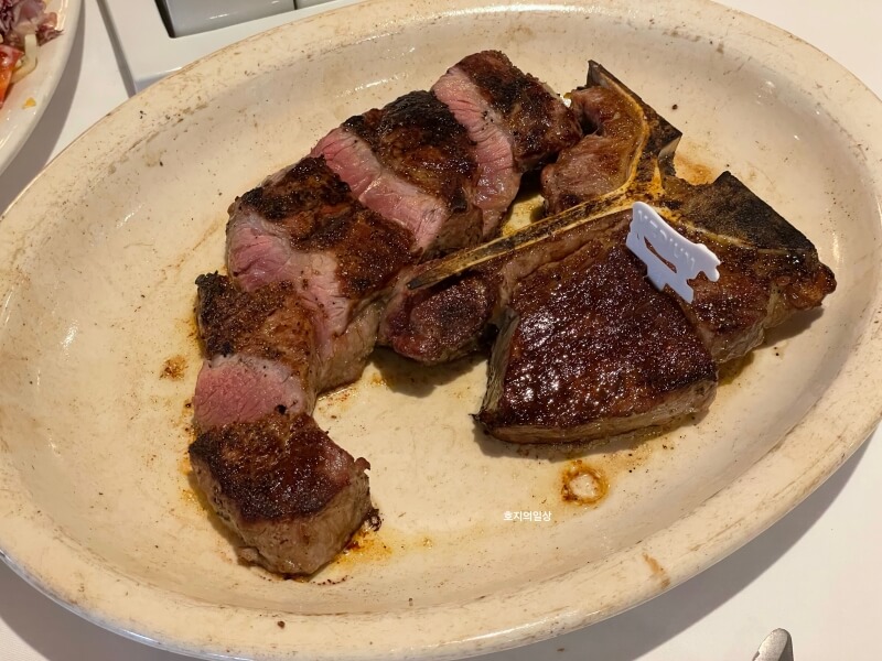 압구정 도산공원 맛집 붓처스컷 도산 - 티본 스테이크