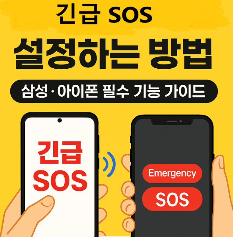 긴급 SOS 설정하는 방법