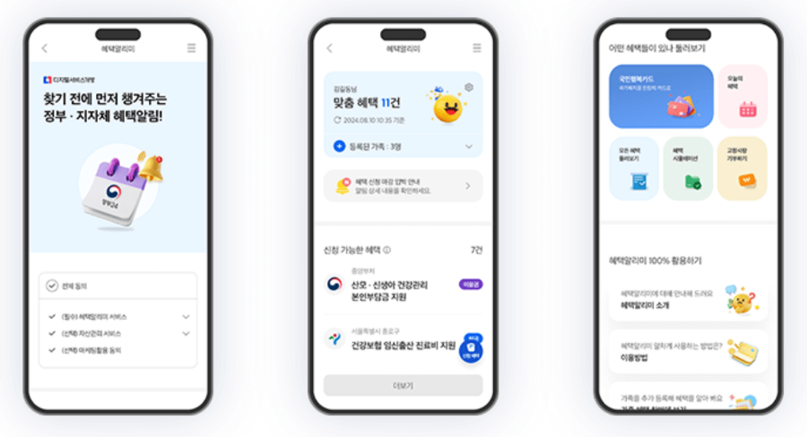혜택알리미 서비스 홈페이지, 정부 24 신청방법 이용 방법 완벽 가이드