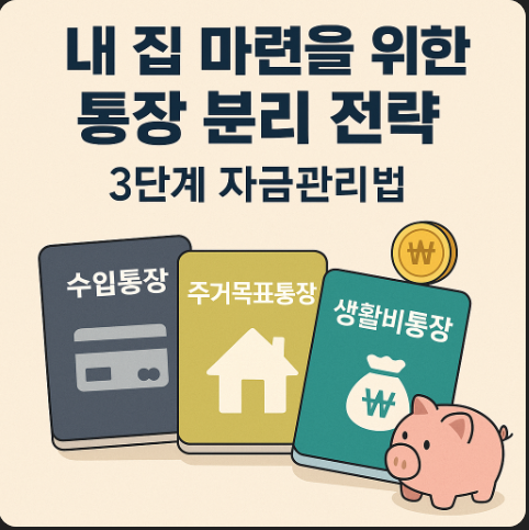 내 집 마련을 위한 통장 분리 전략