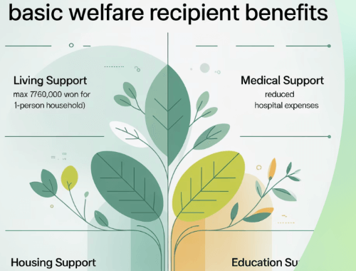 기초수급자 자격 요건, 지원 혜택, 신청