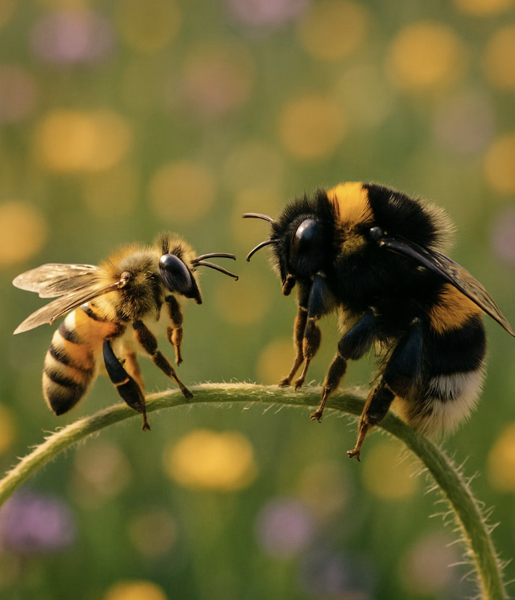 호박벌 vs 뒤영벌&amp;#44; 정말 같은 벌일까? 이름에 얽힌 진실과 오해
