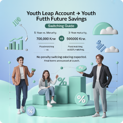 청년도약계좌 청년미래적금 갈아타기 이미지