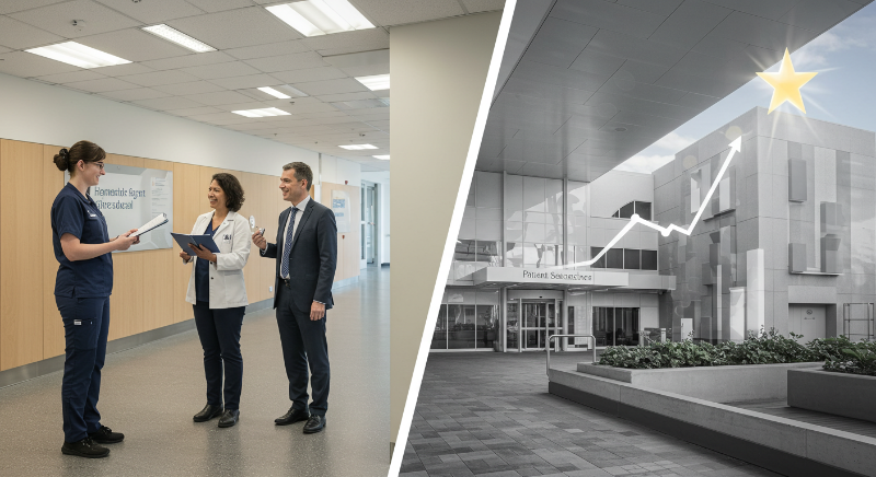 환자 만족도 증대 필수