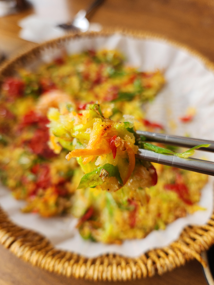 shrimp pancake, chijimi