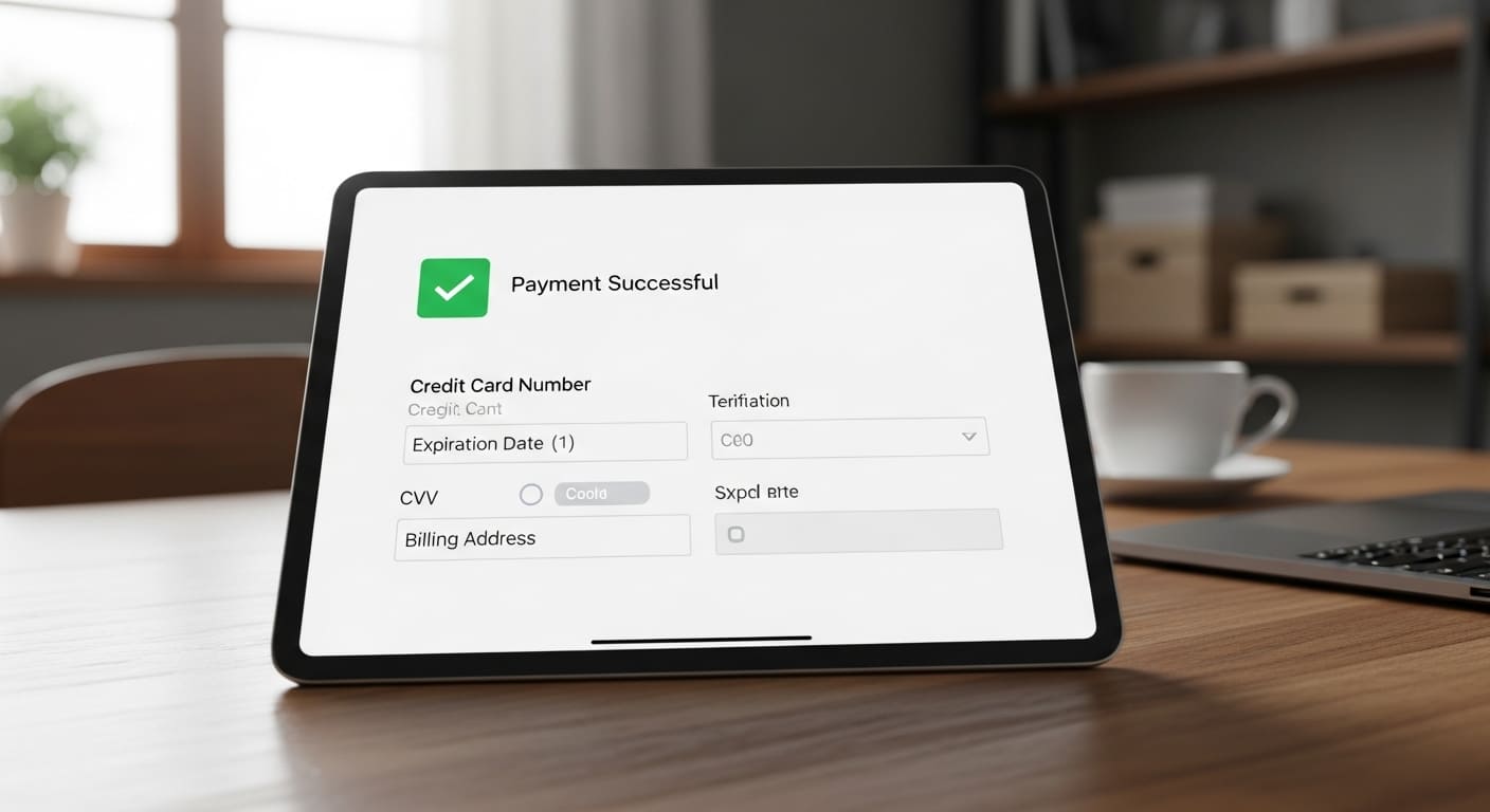 직장가입자 4대보험 완납증명서 신청서 서류 모습