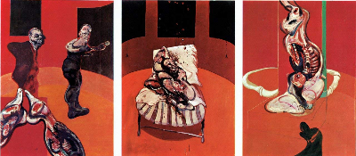 Francis Bacon Three Studies For A Crucifixion, Triptych, 1962