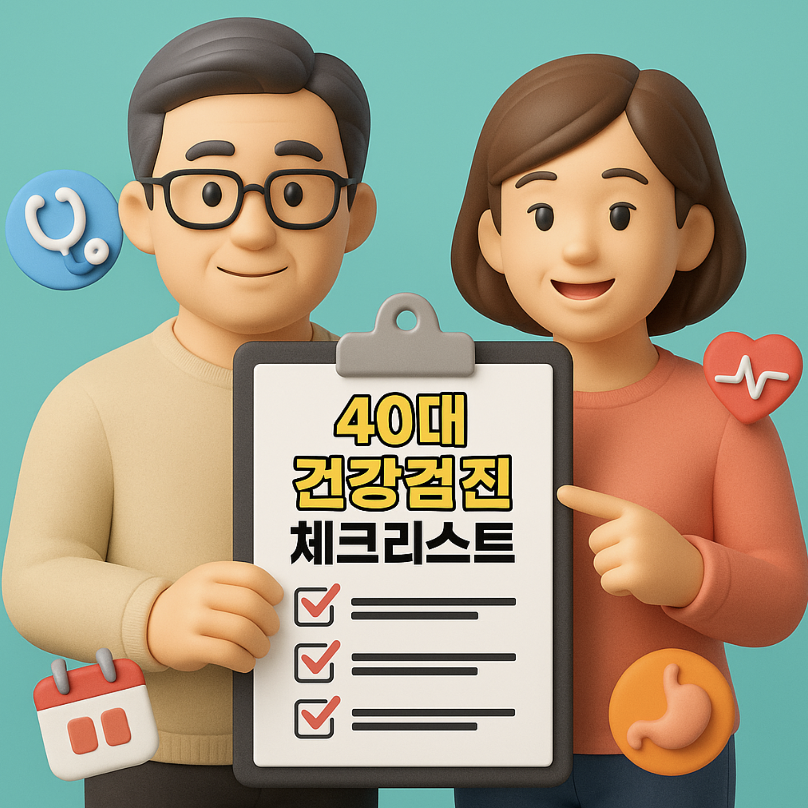 40대 건강검진 체크리스트 – 꼭 챙겨야 할 항목은?