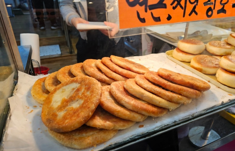 대왕꽈배기&amp;호떡