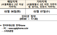 메이플 자이 청약 특별 일반 분양 모집공고