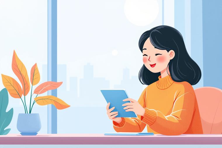 서울시 민생회복지원금 신청중인 여성