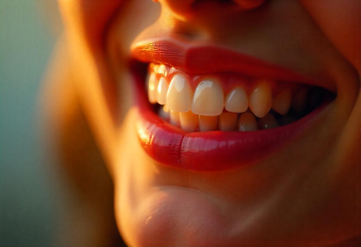 교정 후 입매 변화 이미지