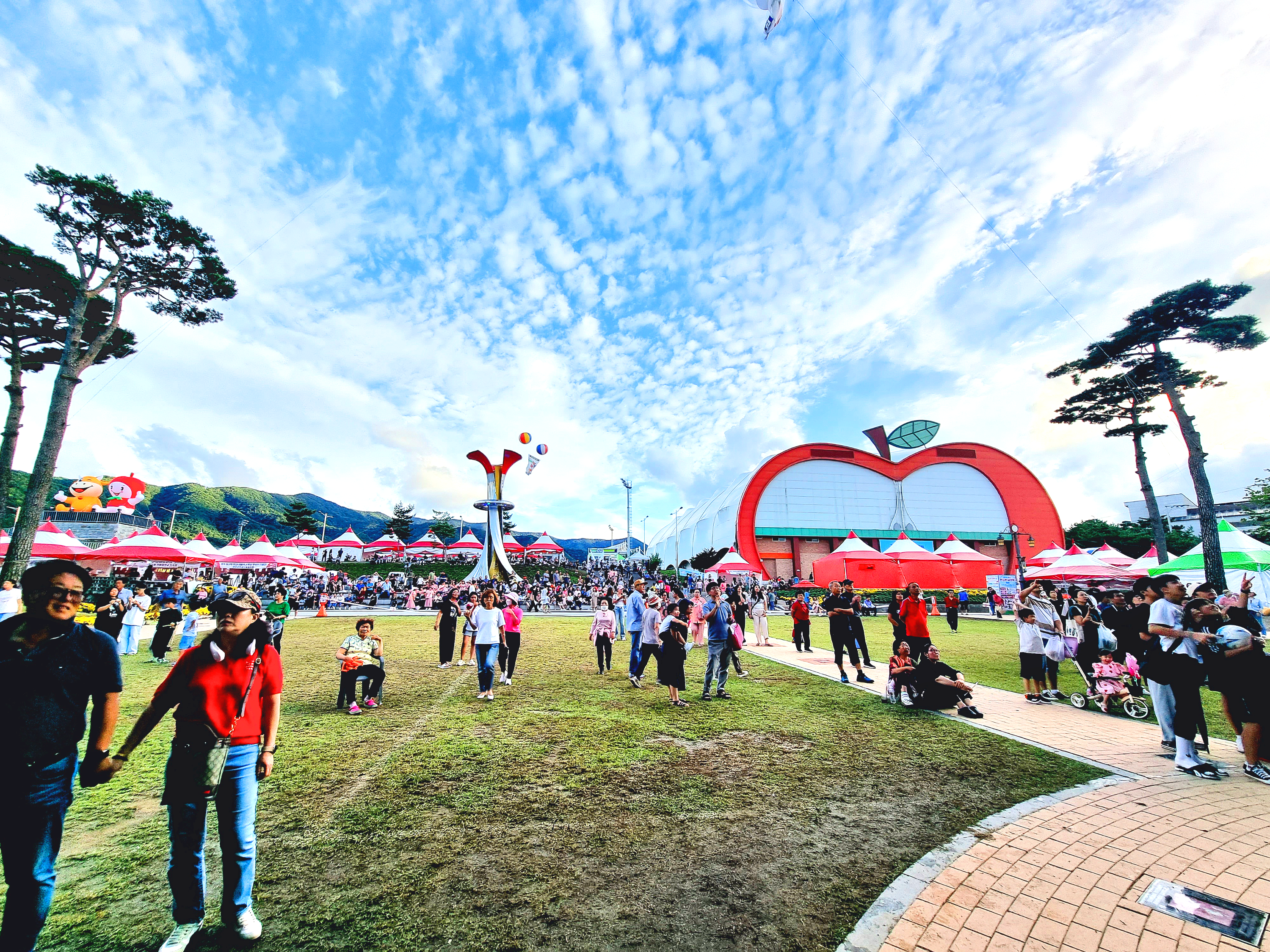 장수 한우랑 사과랑 축제