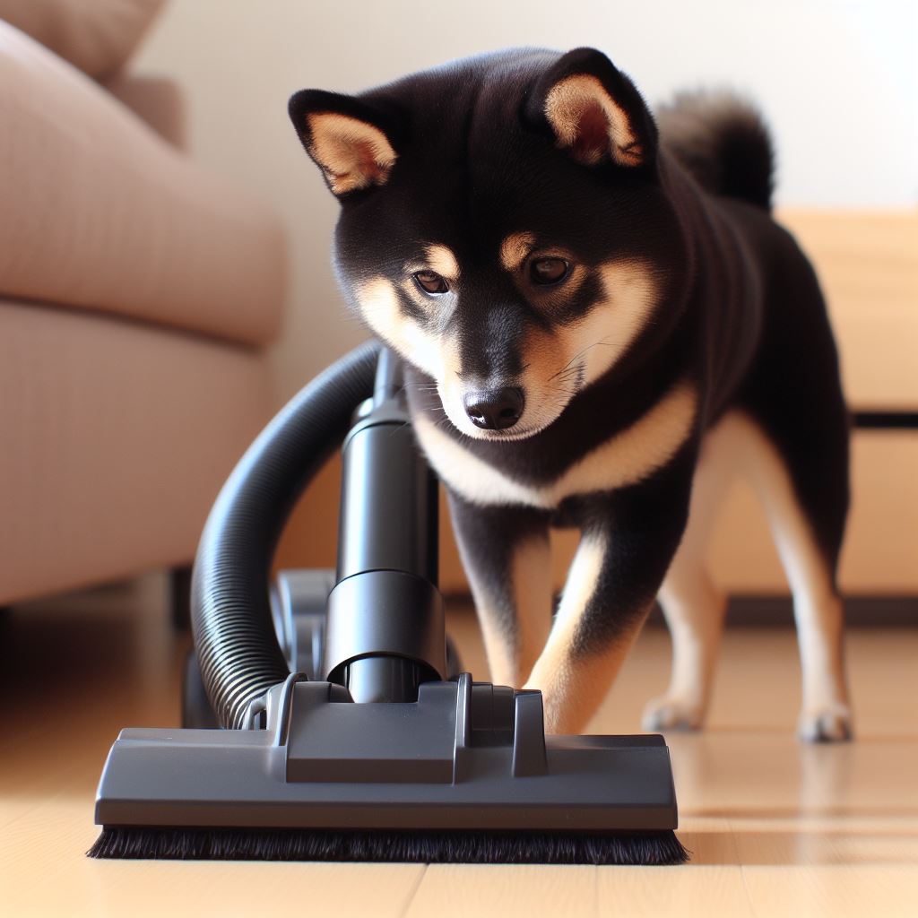 강아지 털 청소기