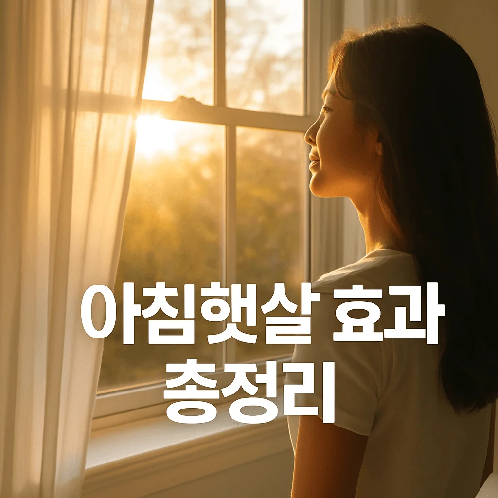 아침햇살의 과학적 효능 7가지와 실천법까지 완벽 정리!