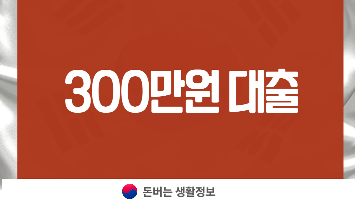 300만원 대출