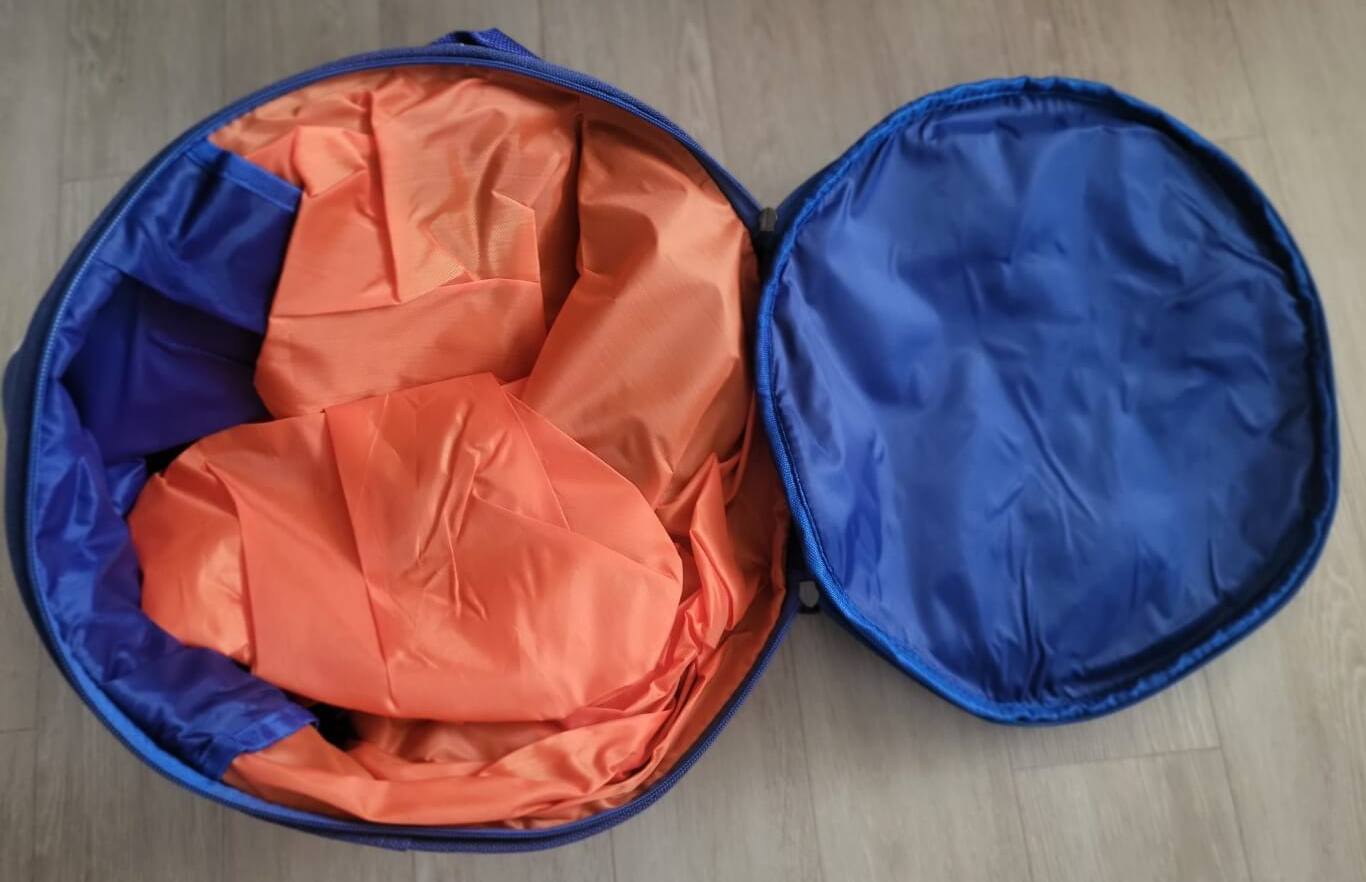 시벅스 지퍼형 레고 정리함 1.5m, Cobalt blue, 30 x 33 cm, 1개