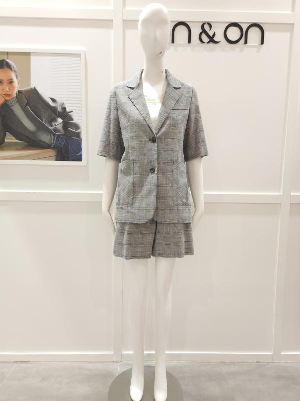 온앤온 반팔자켓반바지 세트 JW1MJ384 JW1ML385