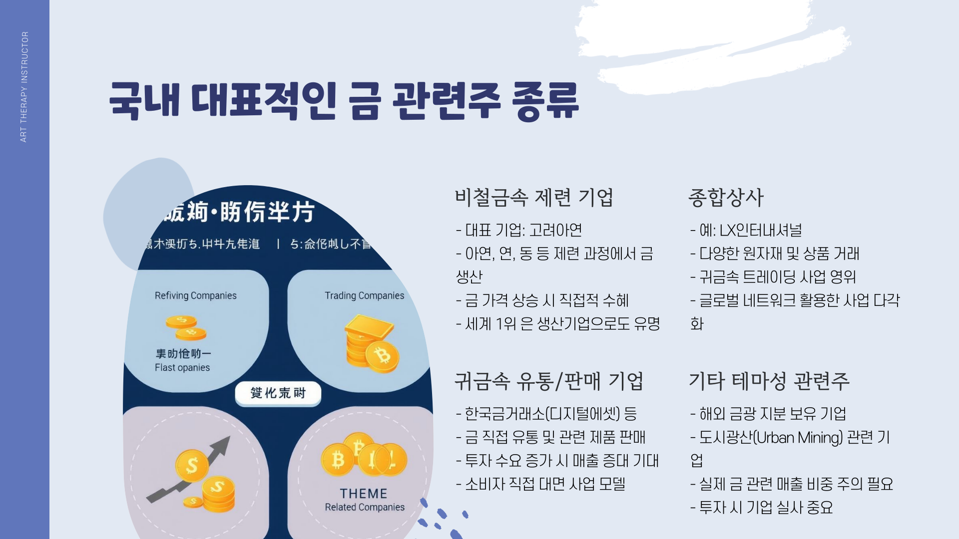 금관련주-종류