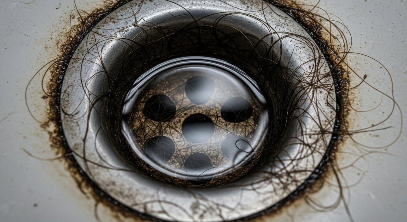 배수구 머리카락 막힘 해결방법 (악취,역류 걱정끝!)