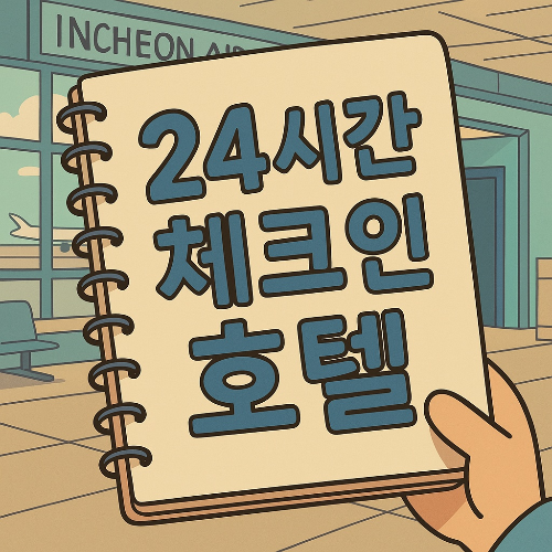 인천공항 24시간 체크인 호텔