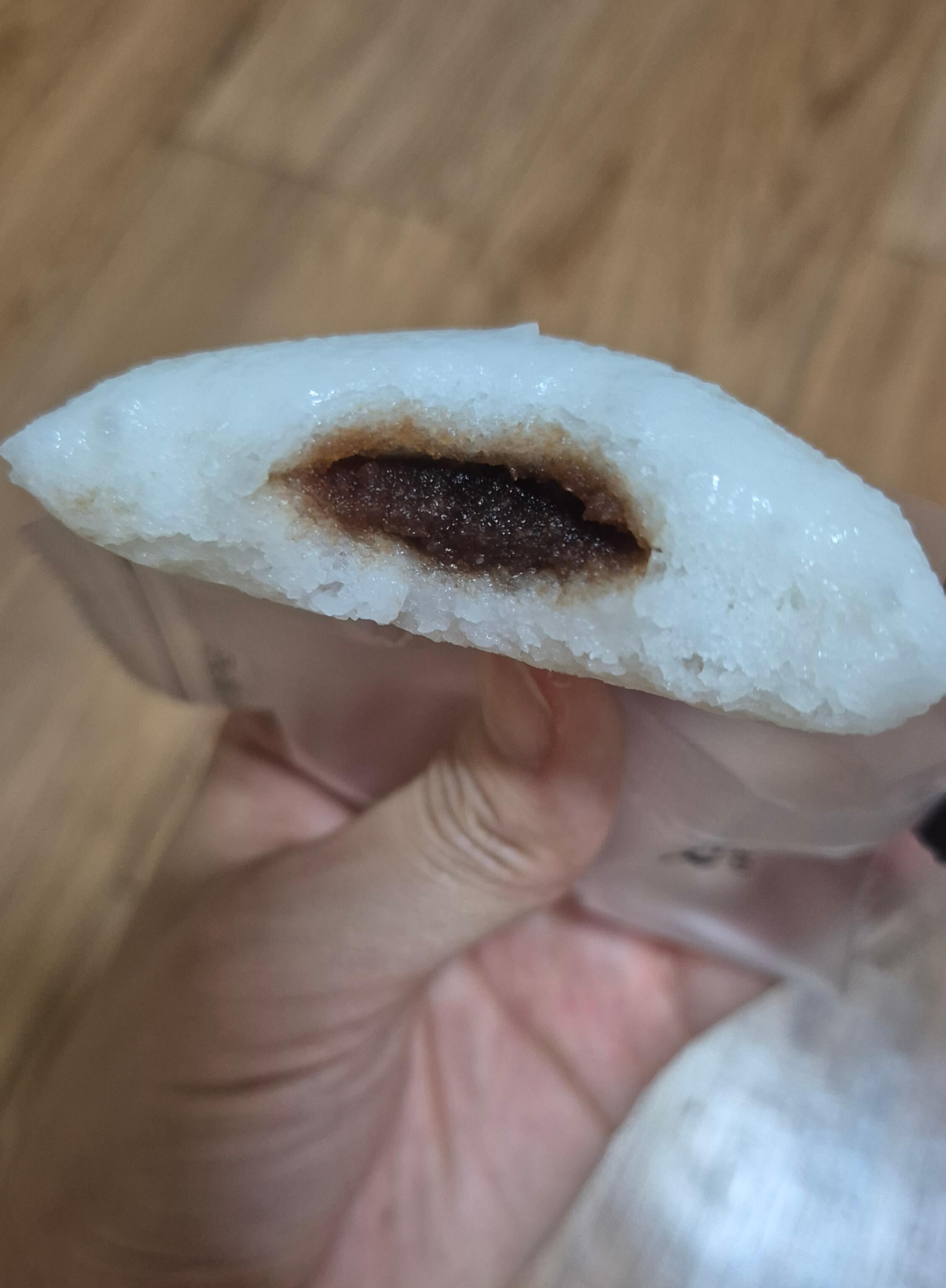 잔기지떡 단면