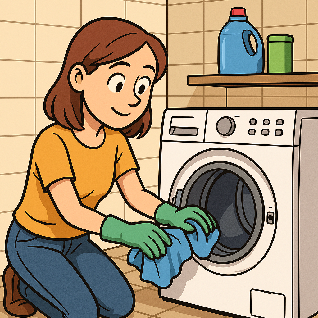 세탁기청소방법