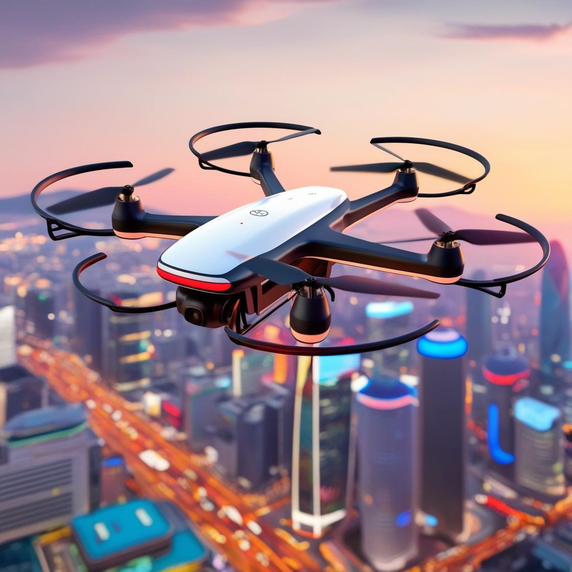 신개념 교통수단 드론 택시: 서울의 하늘을 열다 소개 이미지