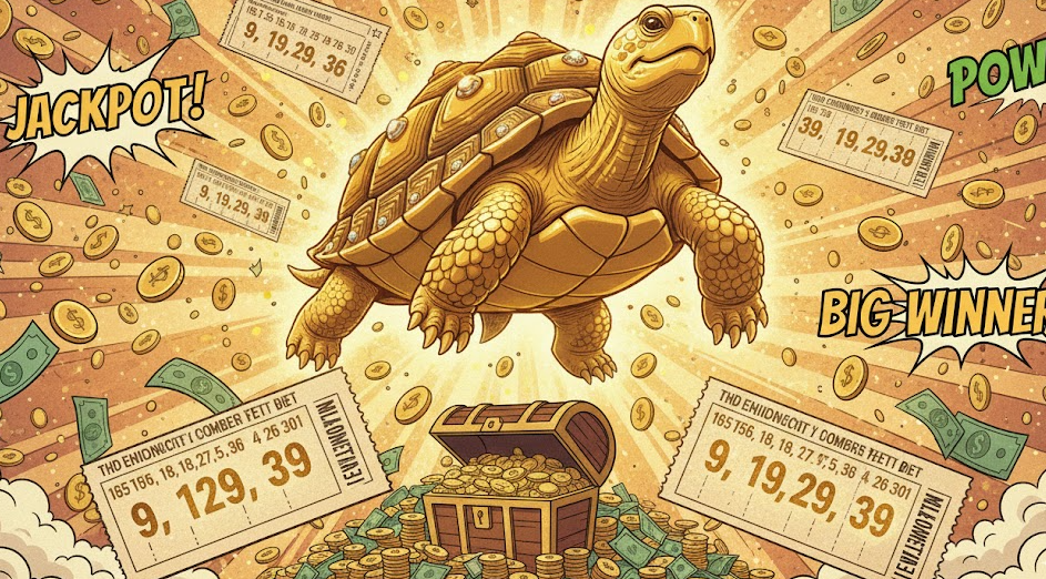큰 거북이 꿈 로또 번호 - 고액 당첨 추천 조합