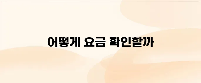 전기요금 실시간조회 방법 (한전)