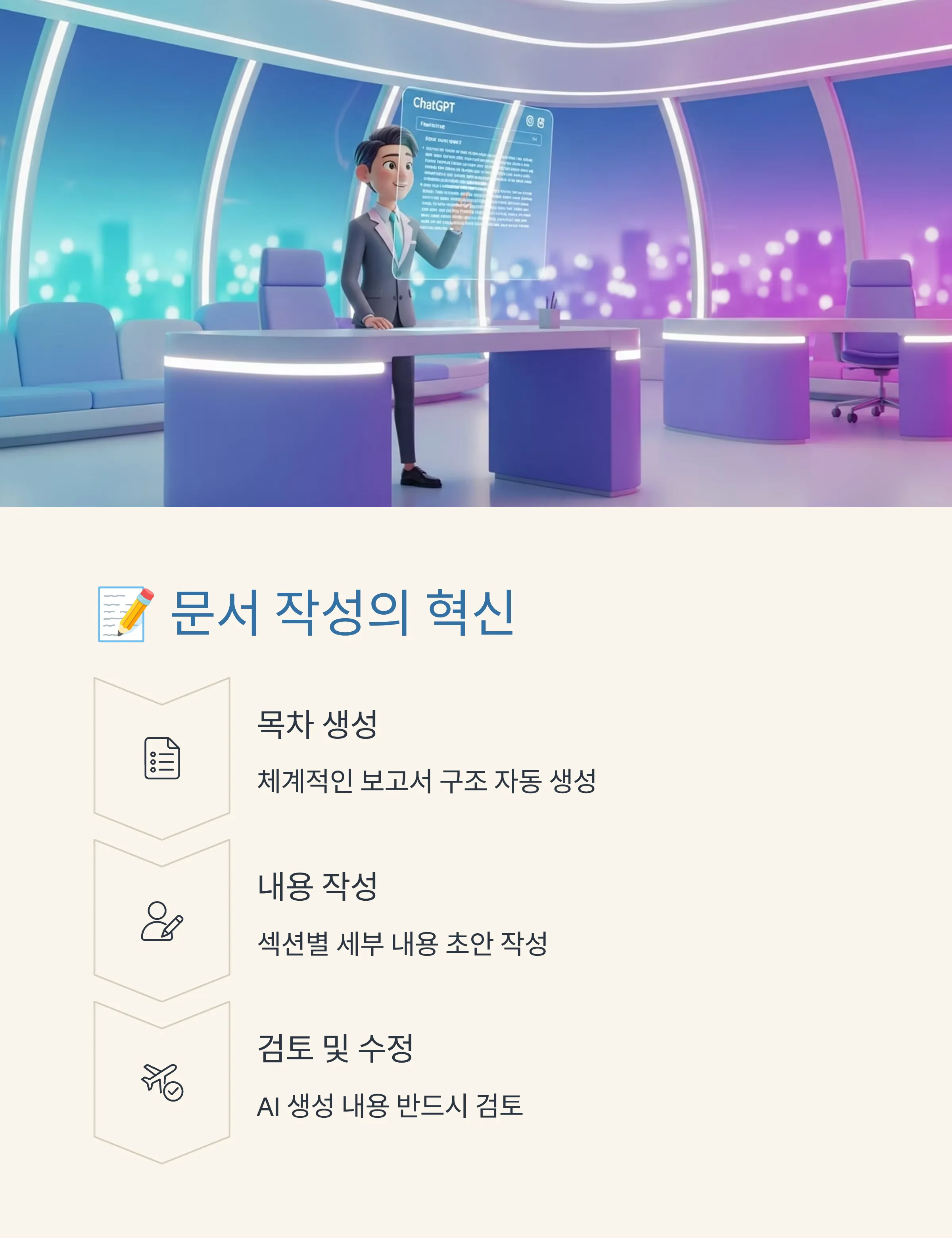 AI ๋๊ตฌ๋ก ์
๋ฌด ํจ์จ์ฑ