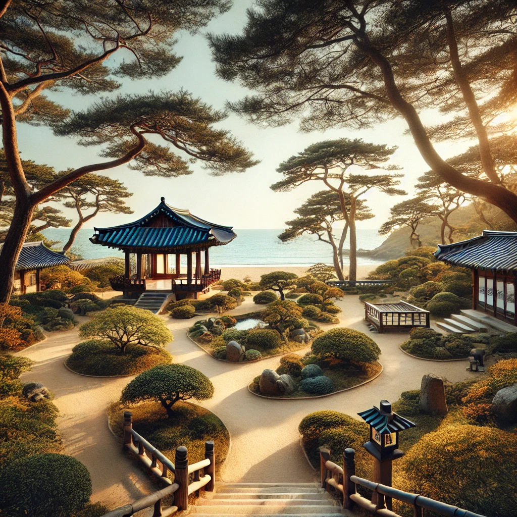 강원도 고성 상화원의 분위기를 담은 이미지 사진