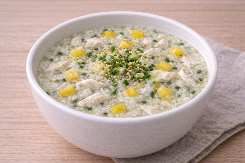 고구마 닭고기 죽