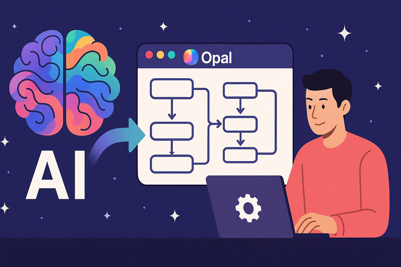 Opal 노코드 작업 관련 이미지